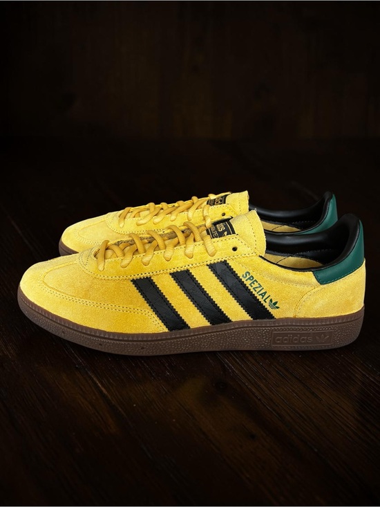 adidas Other - Adidas Handball SPEZIAL Sneakers, Yellow/Black/Green, size 9 men/10 in women.